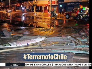 Gobierno de Chile informa de las medidas tomadas tras el sismo