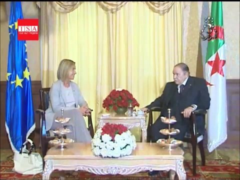 Bouteflika reçoit Federica Mogherini