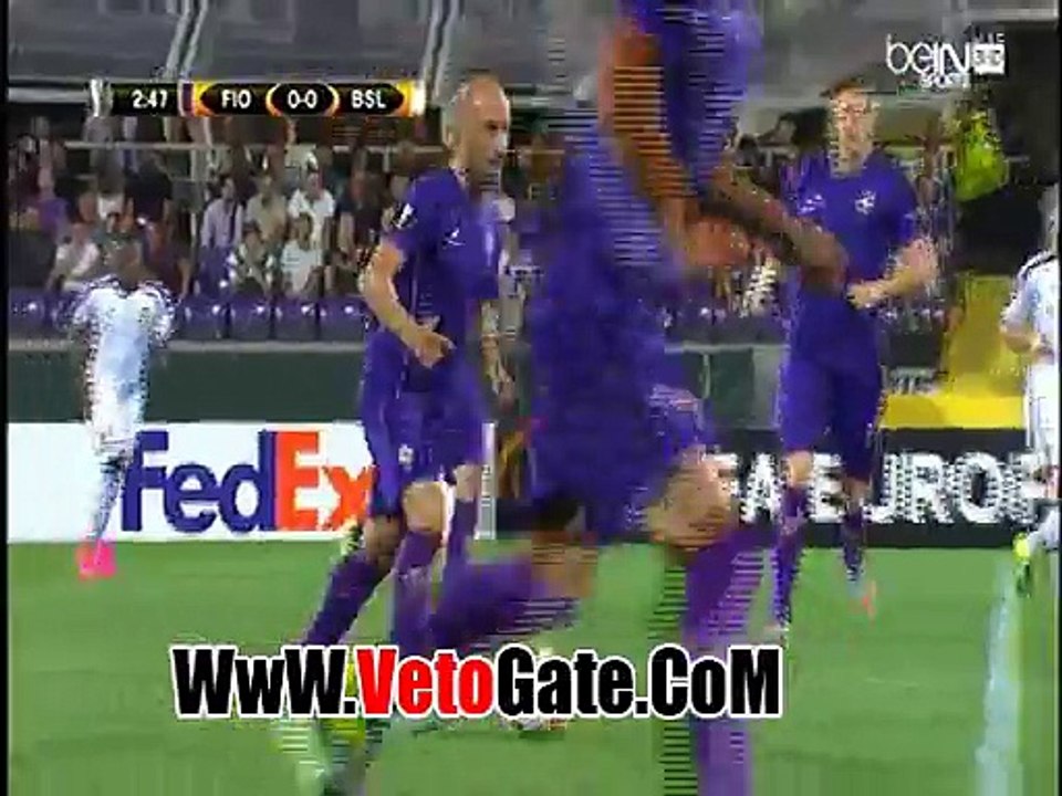 "نيكولا"يتقدم بالهدف الاول فيورنتينا فى شباك بازل