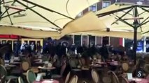 Des supporters marseillais saccagent un restaurant à Groningen (Pays-Bas)