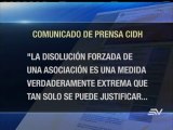 Relatores de la ONU y de la CIDH rechazan disolución de Fundamedios