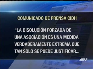 Relatores de la ONU y de la CIDH rechazan disolución de Fundamedios