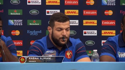 CdM 2015 - Slimani : "Beaucoup d'émotions, un peu de stress quand même"