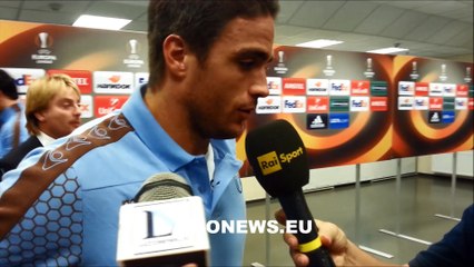 Matri in mixed zone dopo Dnipro-Lazio 1-1
