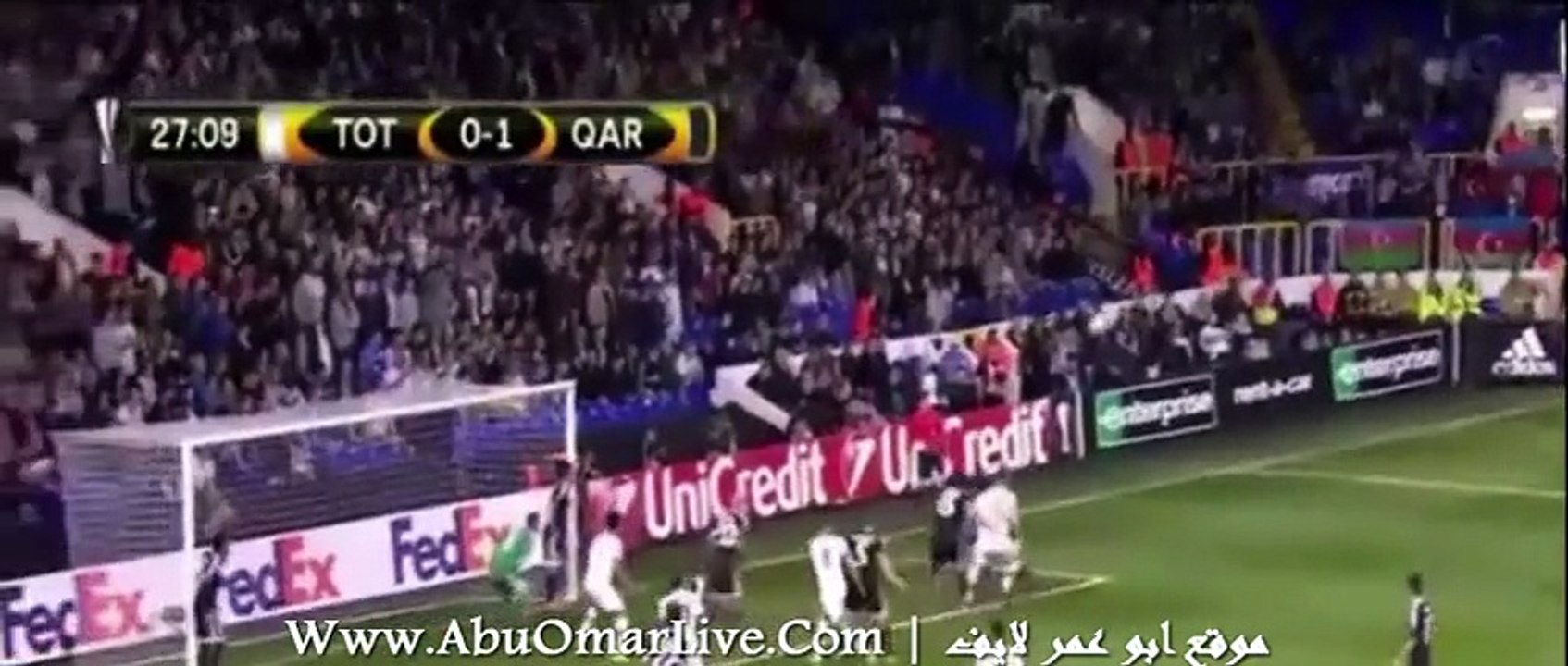 شاهد اهداف مباراه توتنهام هوتسبير - إنجلترا و كارباكا اغدام - إذربيجان في الدوري الاوروبي بتاريخ 17 09 2015