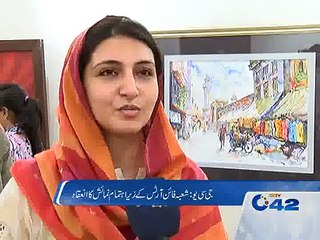 Art and gallery exhibition in GCU