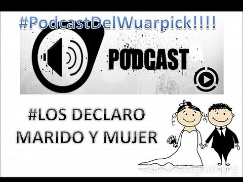 LOS DECLARO MARIDO Y MUJER!!!