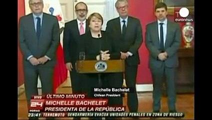 Five dead as magnitude 83 earthquake strikes Chile