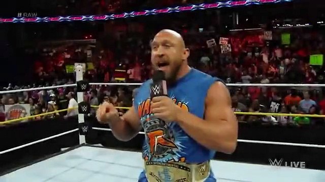 Kevin Owens interrupts Ryback_ Raw, Sept. 14, 2015 WWE Wrestling