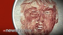 Portland Artist Spotlights Donald Trump's Comments with a Portrait Painted in Menstrual Blood