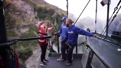 Water Unique Jump falls (HD) Amazing Video