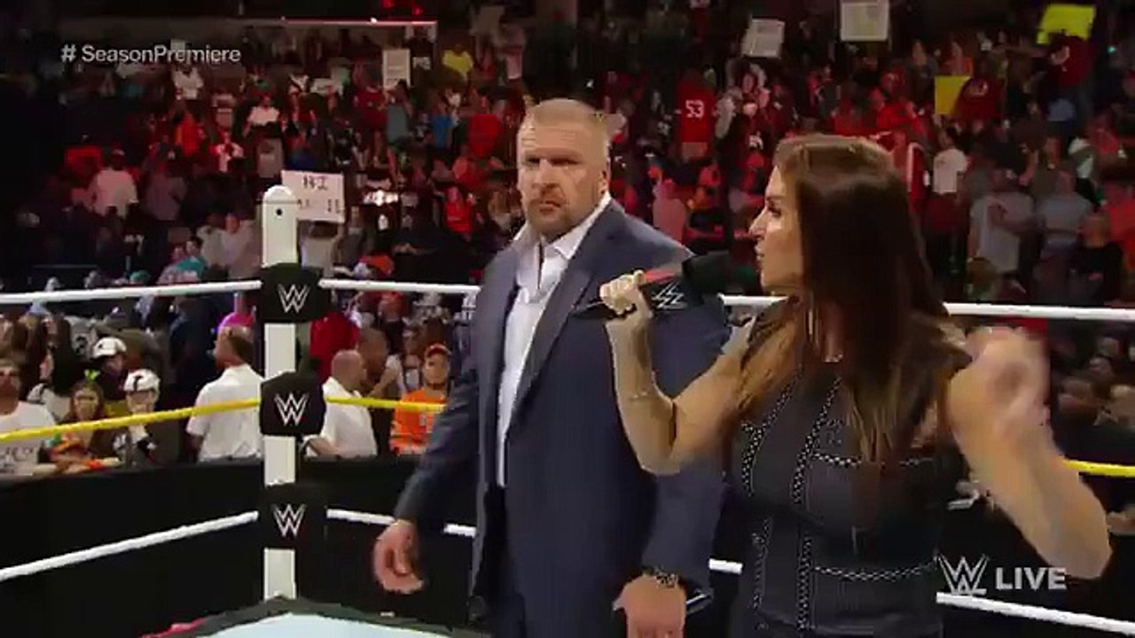 The Authority dances with The New Day_ Raw, Sept. 14, 2015 Triple H Dance WWE Wrestling