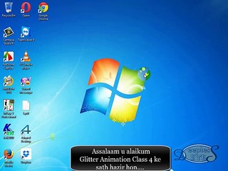 Glitter Graphics Animation Class 4