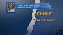 Moradores da capital chilena também foram afetados pelos tremores