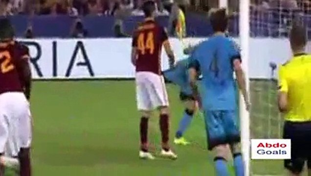 ملخص مباراة برشلونة و روما 1-1 (16-9-2015) دوري ابطال اوروبا 2015