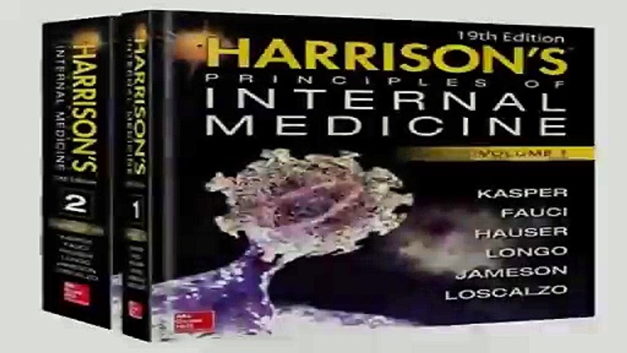 Harrisons Principles of Internal Medicine 19E Vol.1  Vol.2