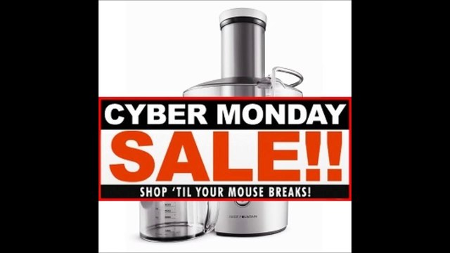 Cyber Monday Breville BJE200XL Compact Juice Fountain 700-Watt Juice Extractor Deals