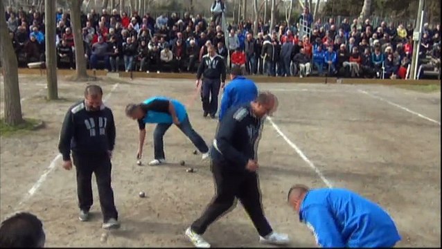 National à pétanque de la ville d'Agde 2015 : Demi-finale LACROIX vs COLL