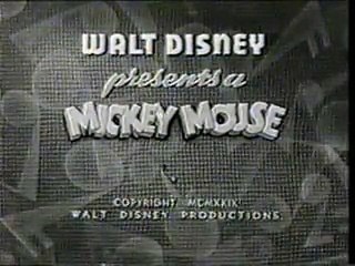 Mickey Mouse 1929 Haunted House