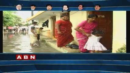 Rainwater still present on city roads, streets in Hyderabad | Running commentary