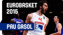 Pau Gasol (40 Points, 11 Rebounds, 3 Blocks) v France - EuroBasket 2015