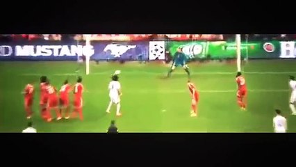 Bayern Munich Vs Real Madrid 0-4 [0-5] - Cristiano Ronaldo Free Kick Goal - April 29 2014 - [HQ]
