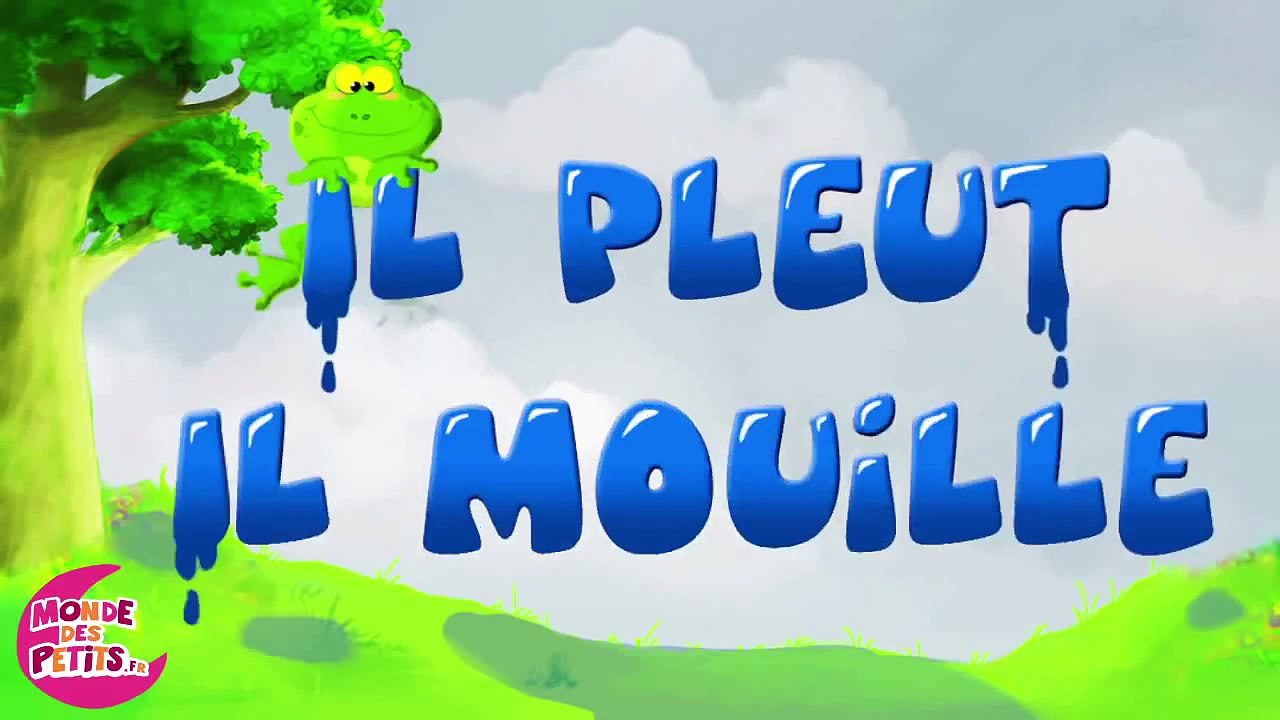 Il pleut il mouille