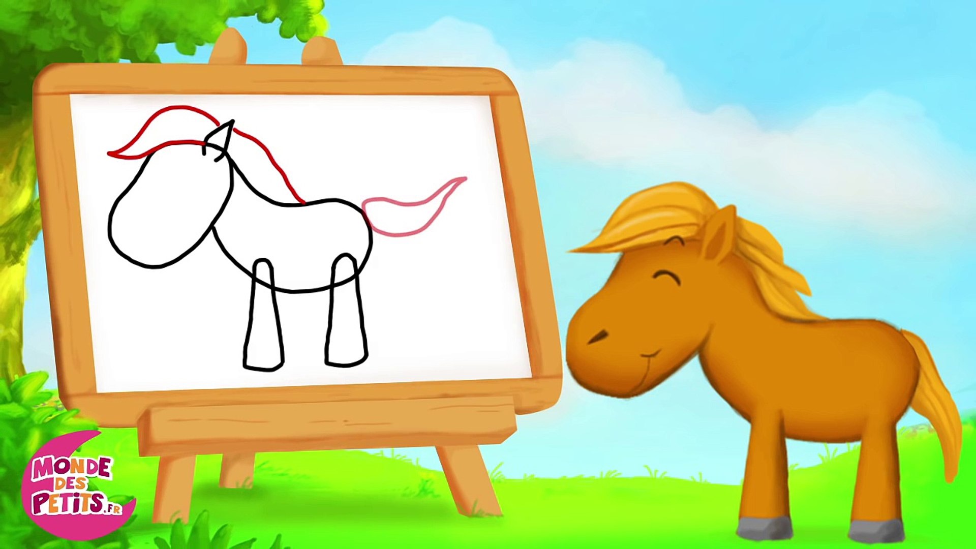 Comment Dessiner Un Cheval Facilement Comment dessiner un cheval - video Dailymotion