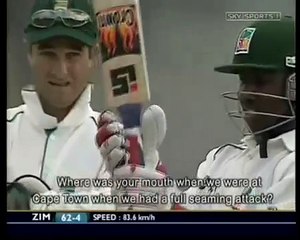 Mark Boucher Sledging Cricket - with subtitles