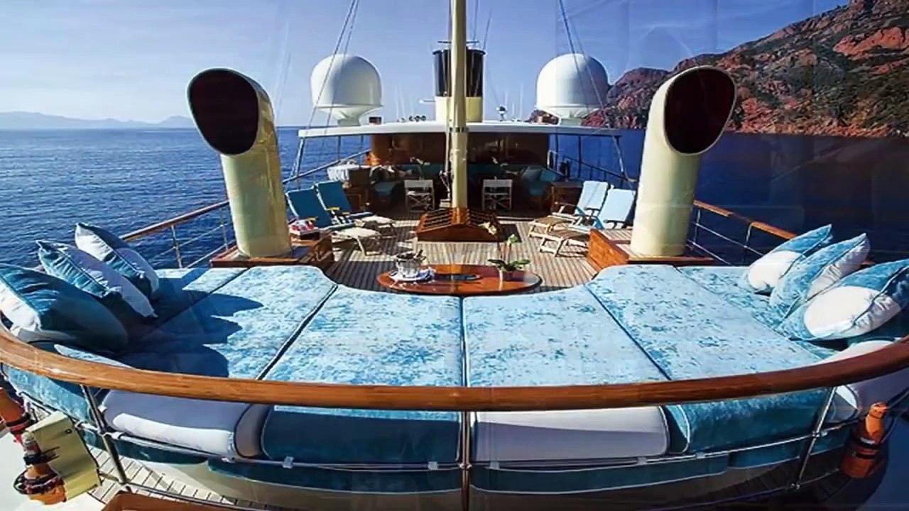 Johnny Depp's Private Yacht - 2015 [ Inside _ Outside ]