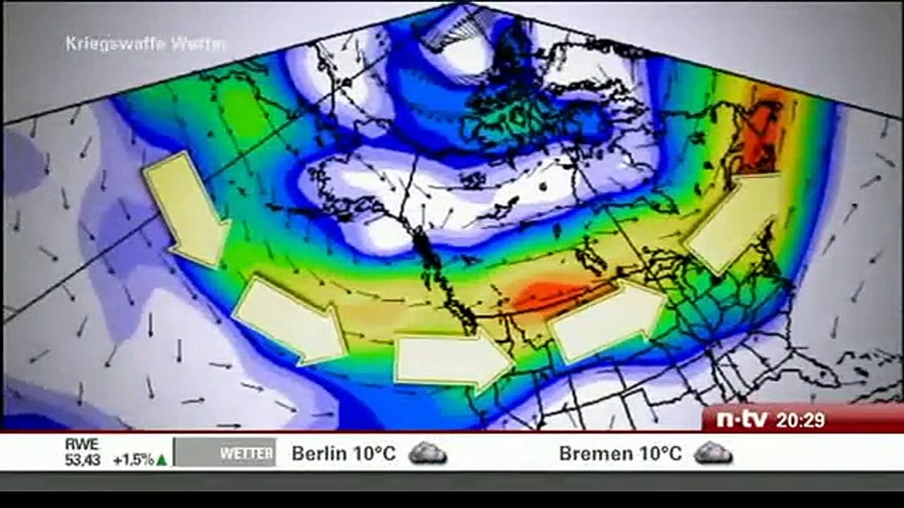 Kriegswaffe Wetter  n-tv Doku