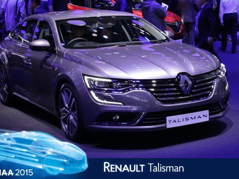 Renault Talisman en direct du salon de Francfort 2015