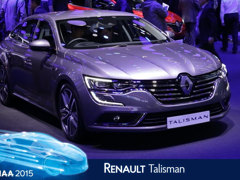Renault Talisman en direct du salon de Francfort 2015
