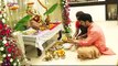 Ganesh Chaturthi(2015) | Jhalak Dikhhla Jaa 8 Host Manish Paul Doing Ganpati Puja With Wife