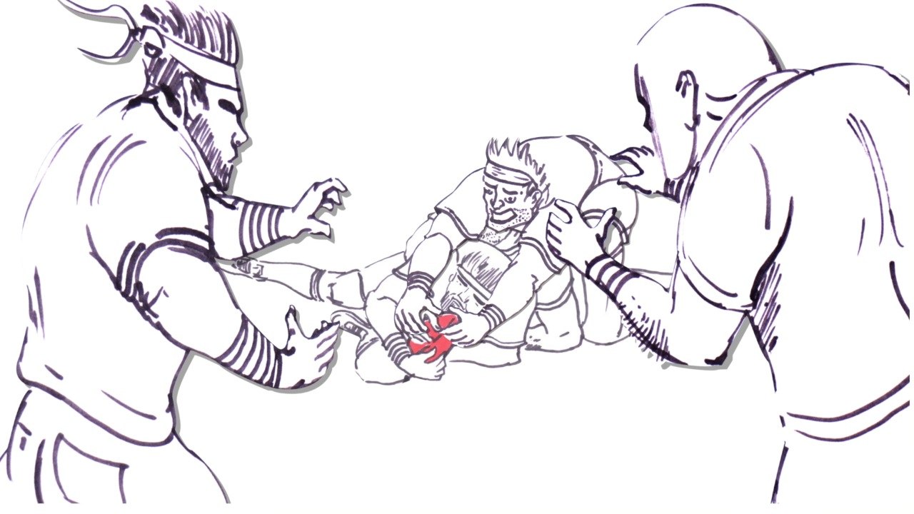 Comprendre le rugby en 2 minutes : le plaquage et le ruck - 4/6