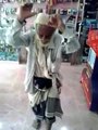 Dance of Old man on Music