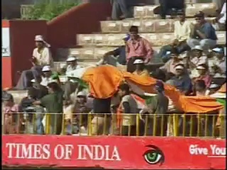 Harbhajan Singh Hat-Trick vs Australia (First time by any Indian in test cricket)