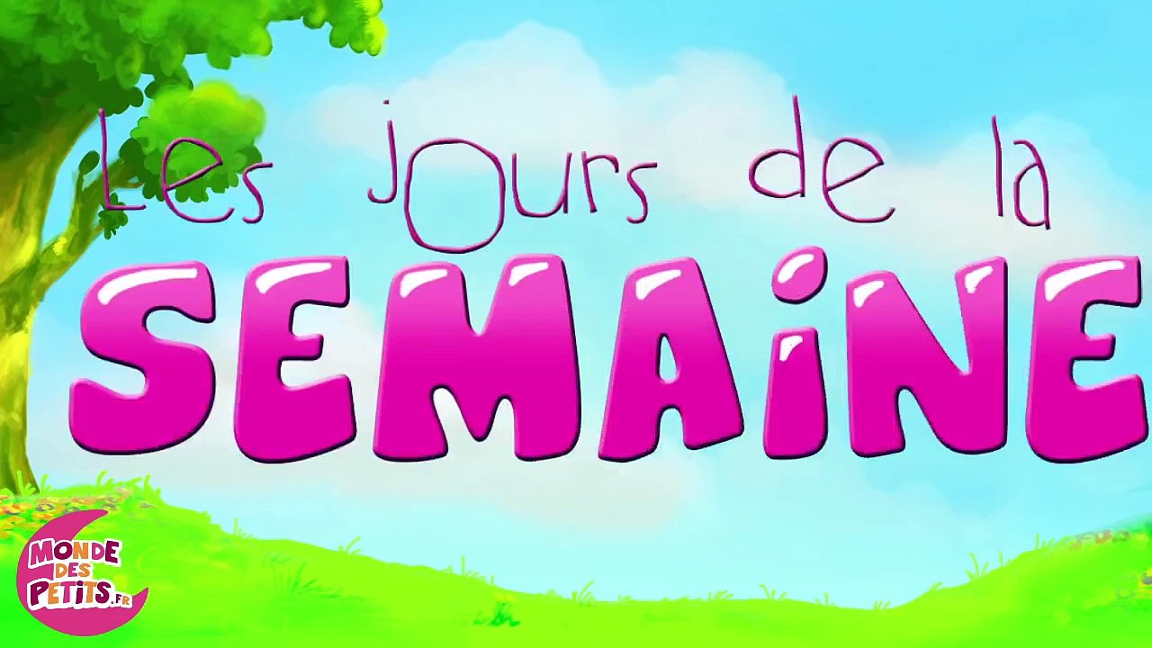 Les jours de la semaine