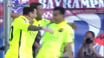 Atletico Madrid Vs Barcelona 0-1 - Lionel Messi Goal - May 17 2015 - [High Quality]