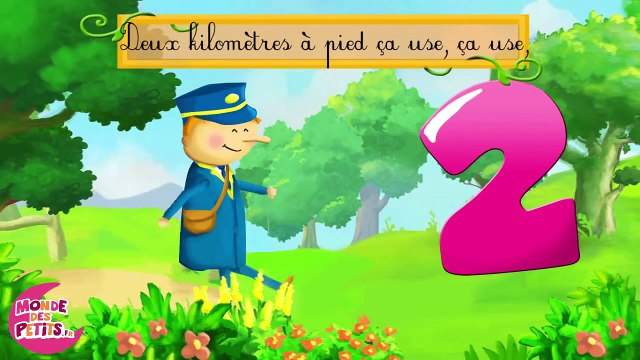 Un kilomètre à pied, ça use les souliers.