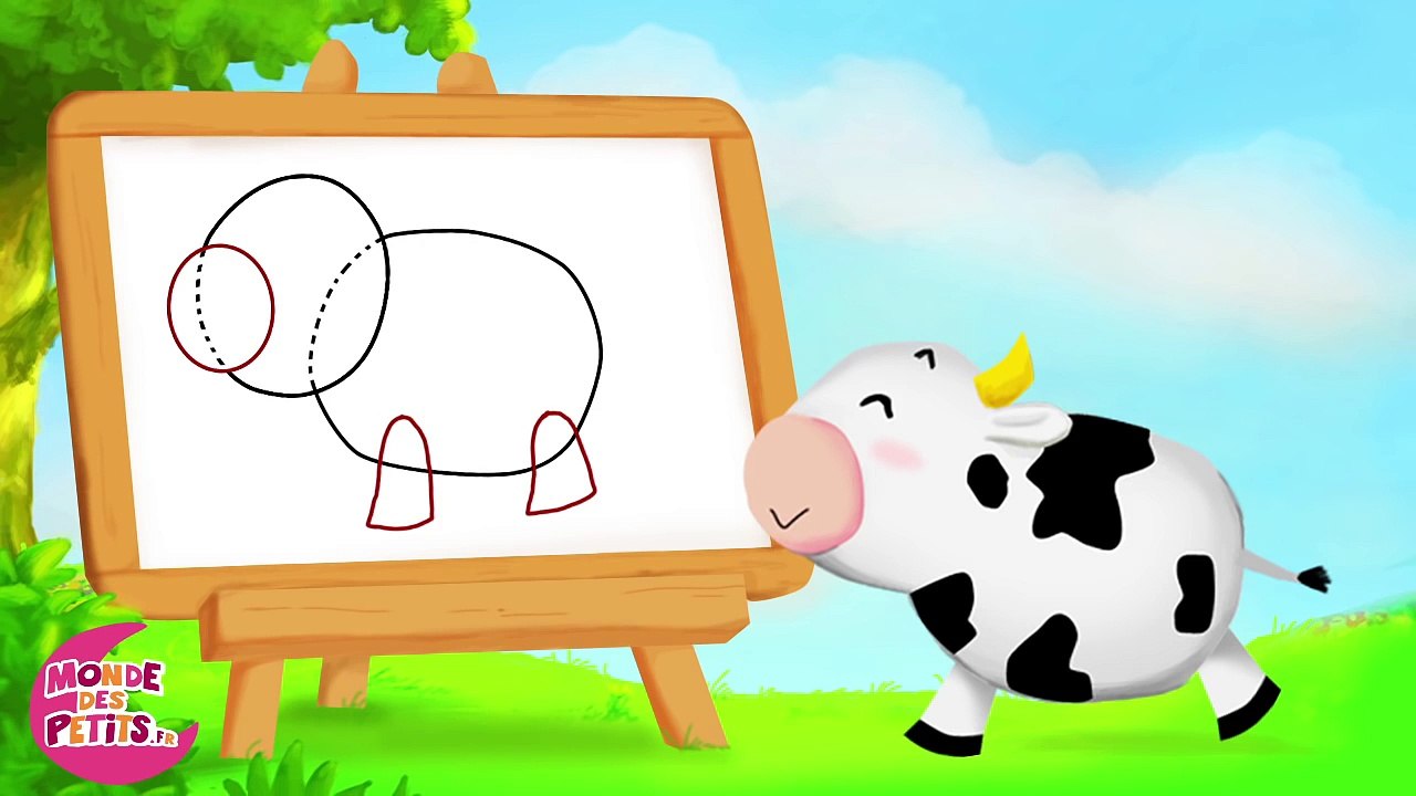 Comment dessiner une vache