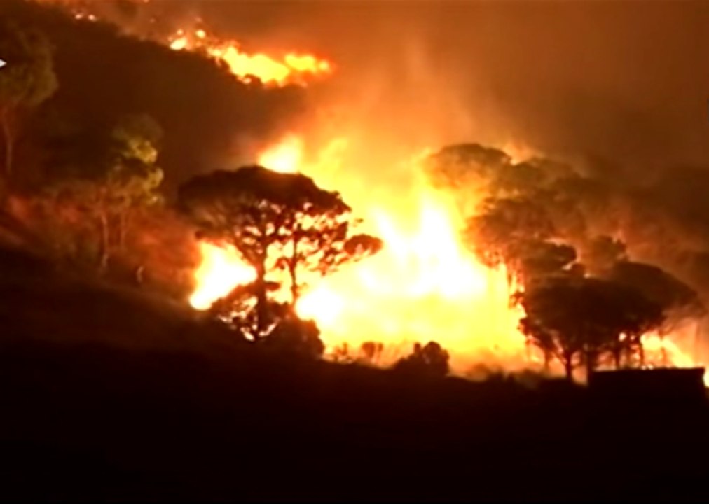 L'incendie meurtrier dans les Pyrénées orientales, à travers nos télés