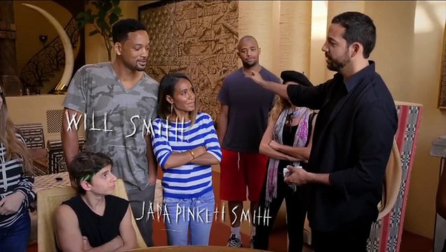 David Blaine rend fou Aaron Paul Bryan Cranston Kanye West & Will Smith avec un tour de magie