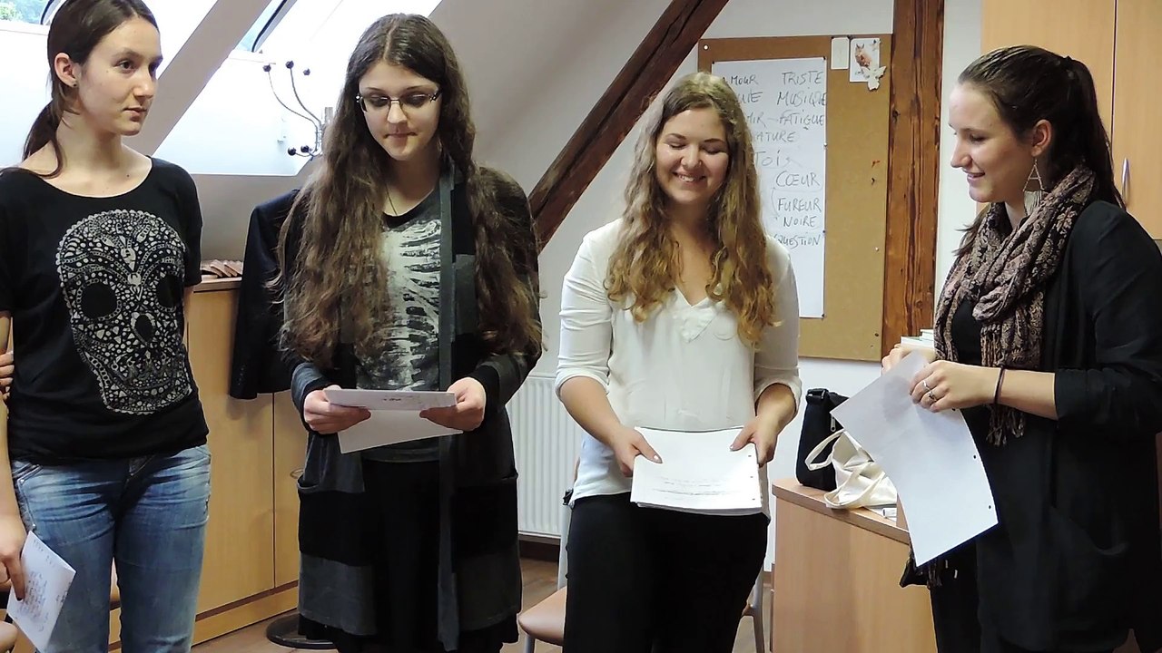 Rencontre atelier de poésie au lycée de Celje (4)