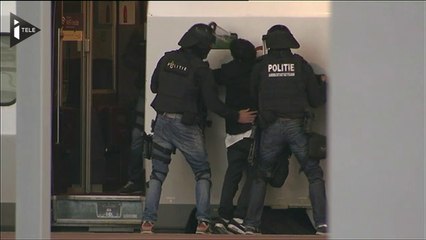 Thalys: l'homme qui s'était enfermé dans les toilettes arrêté par la police