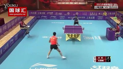Probably The Greatest Ping Pong Rally Ever