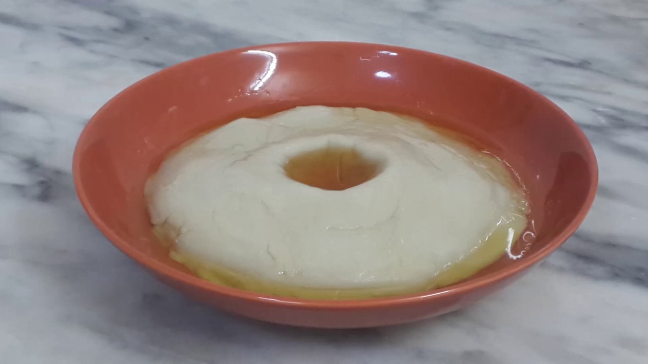 Assida bidha au miel _ عصيدة بيضاء تونسية