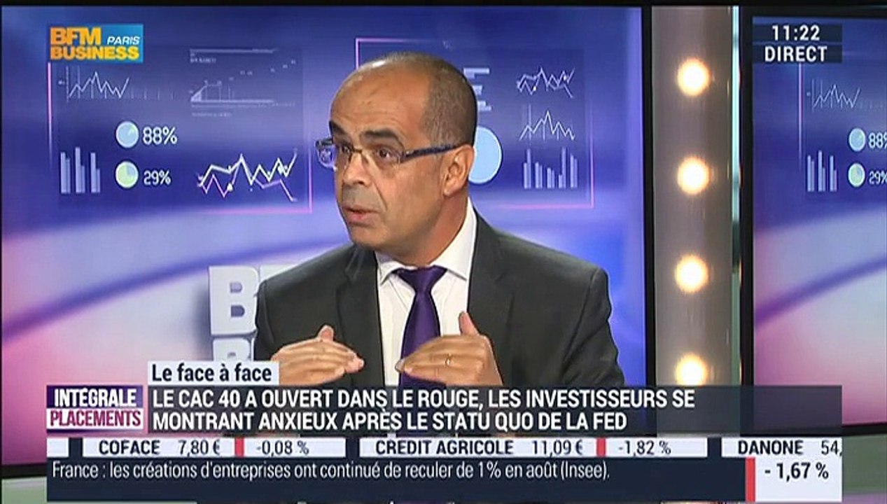 Sébastien Korchia VS Rachid Medjaoui (2/2): Report de la hausse des taux de la FED: "Les conditions financières se sont resserrées au Etats-Unis et dans le monde" - 18/09