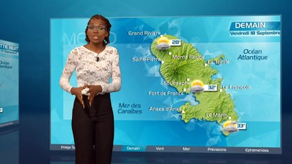 Le Bulletin Météo du Jeudi 17 Septembre 2 015