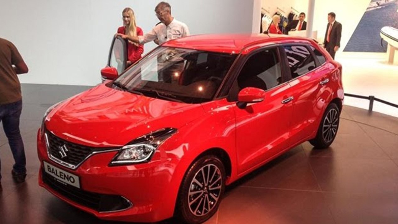 Maruti Suzuki Baleno unveiled at Frankfurt Motor Show 2015